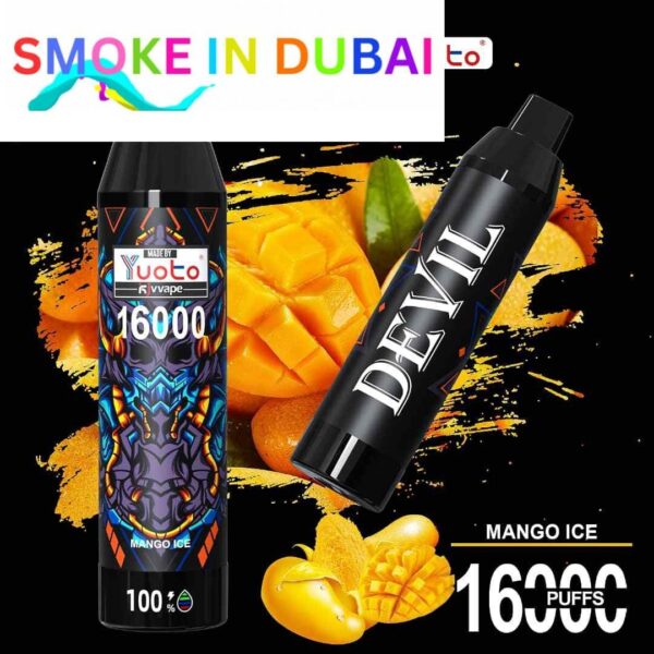 YUOTO KJV 16000 Puffs 5% Nicotine Disposable Vape in Dubai