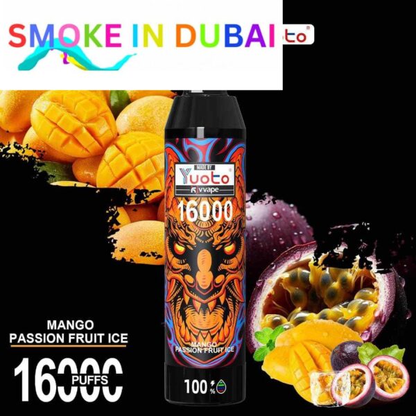 YUOTO KJV 16000 Puffs 5% Nicotine Disposable Vape in Dubai