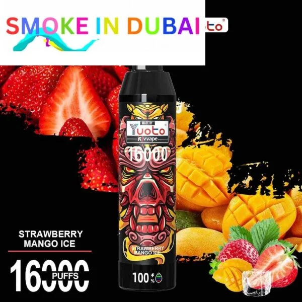YUOTO KJV 16000 Puffs 5% Nicotine Disposable Vape in Dubai