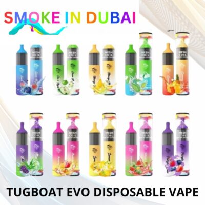 Tugboat Evo 4500 Puffs Dubai Vape Shop in dubai uae