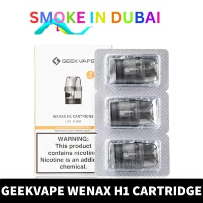 smokeindubai best Geekvape Wenax H1 Replacement Pods in UAE GEEKVAPE Wenax H1 Pods in Dubai GEEKVAPE Wenax H1 Pod Cartridge Shop Near me