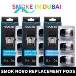 SMOK Novo Replacement Pods in Dubai